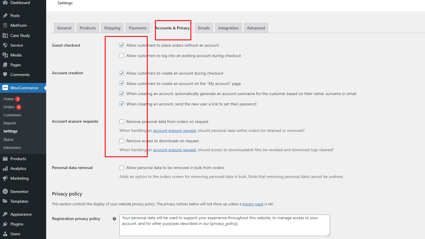 WooCommerce Setup 3