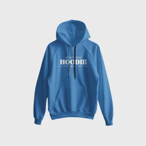 Blue Color Men Hoodie